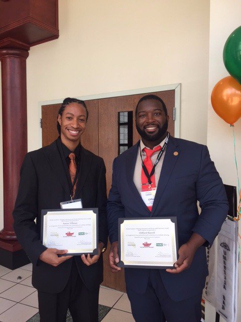 Presentation complete! #famuathletics #flacada2017 #rattlerrules