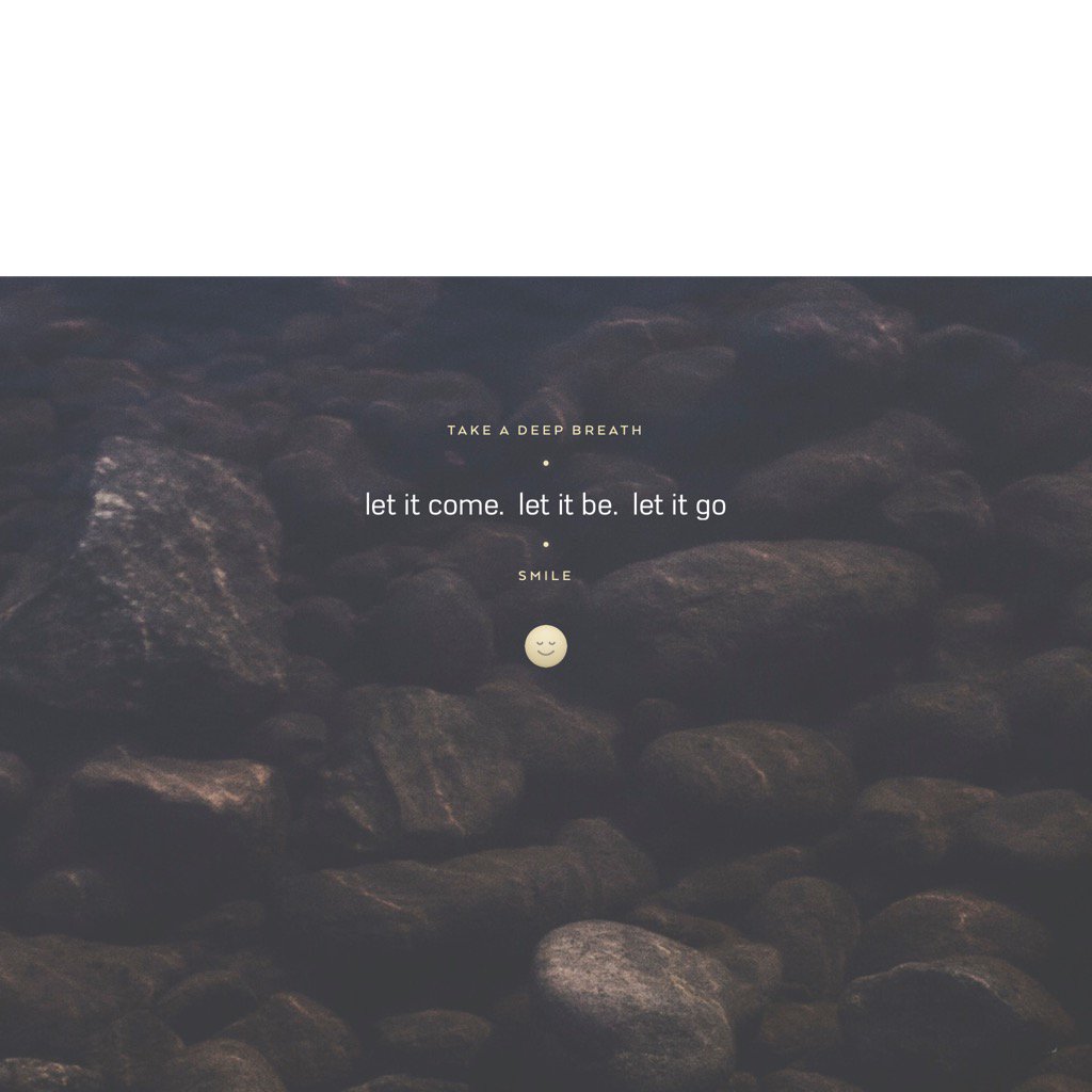 YouHaveSkin's tweet image. 7 Second Meditation - A Daily Dose Of Mindfulness When You Need It Most.
 itunes.apple.com/app/apple-stor…