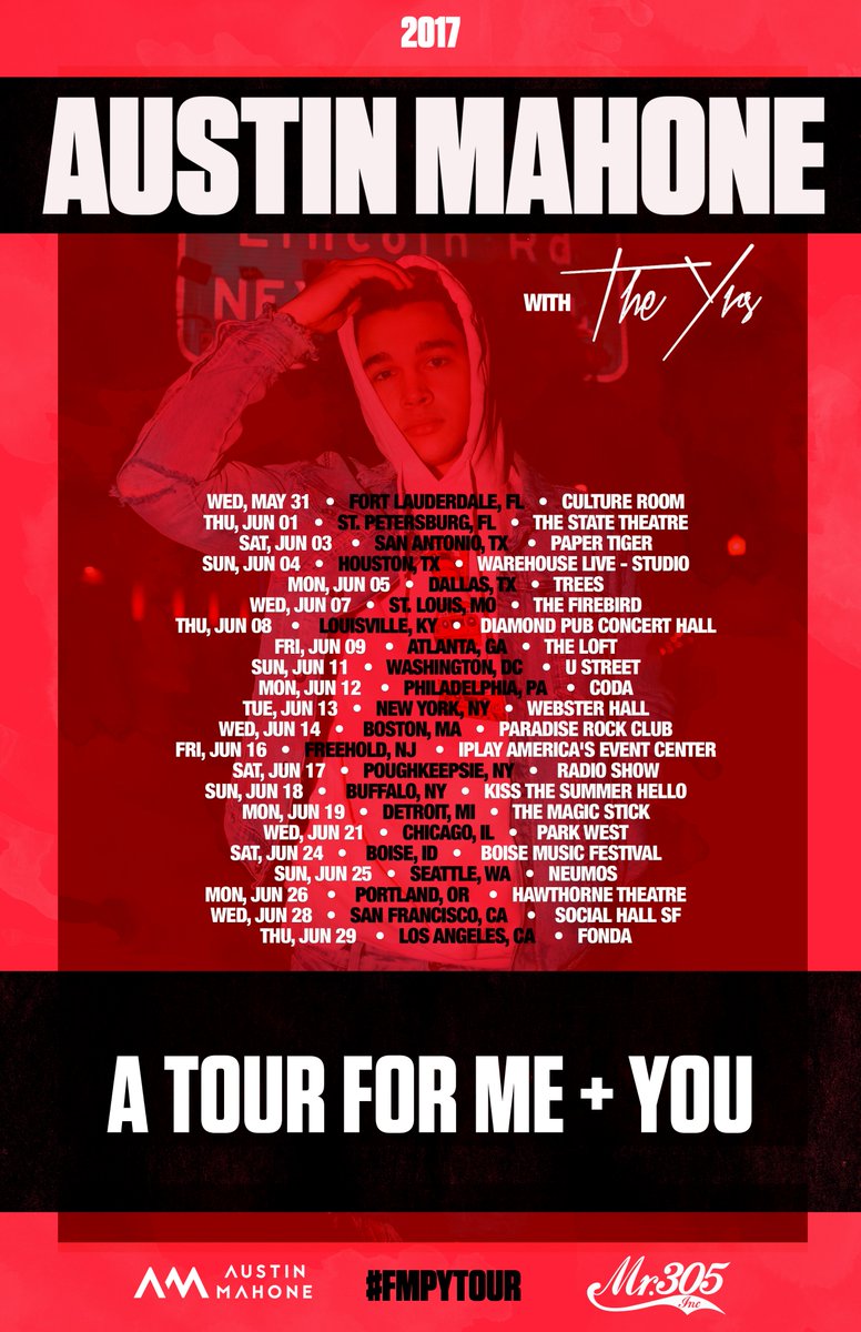 KarlaRodriguesz's tweet photo. Big news! I’m goin on A Tour For Me + You 🚀 Can’t wait to get back on the road... https://t.co/inVAxsb0P8 by #AustinMahone via @c0nvey https://t.co/jdxBQmY4ly