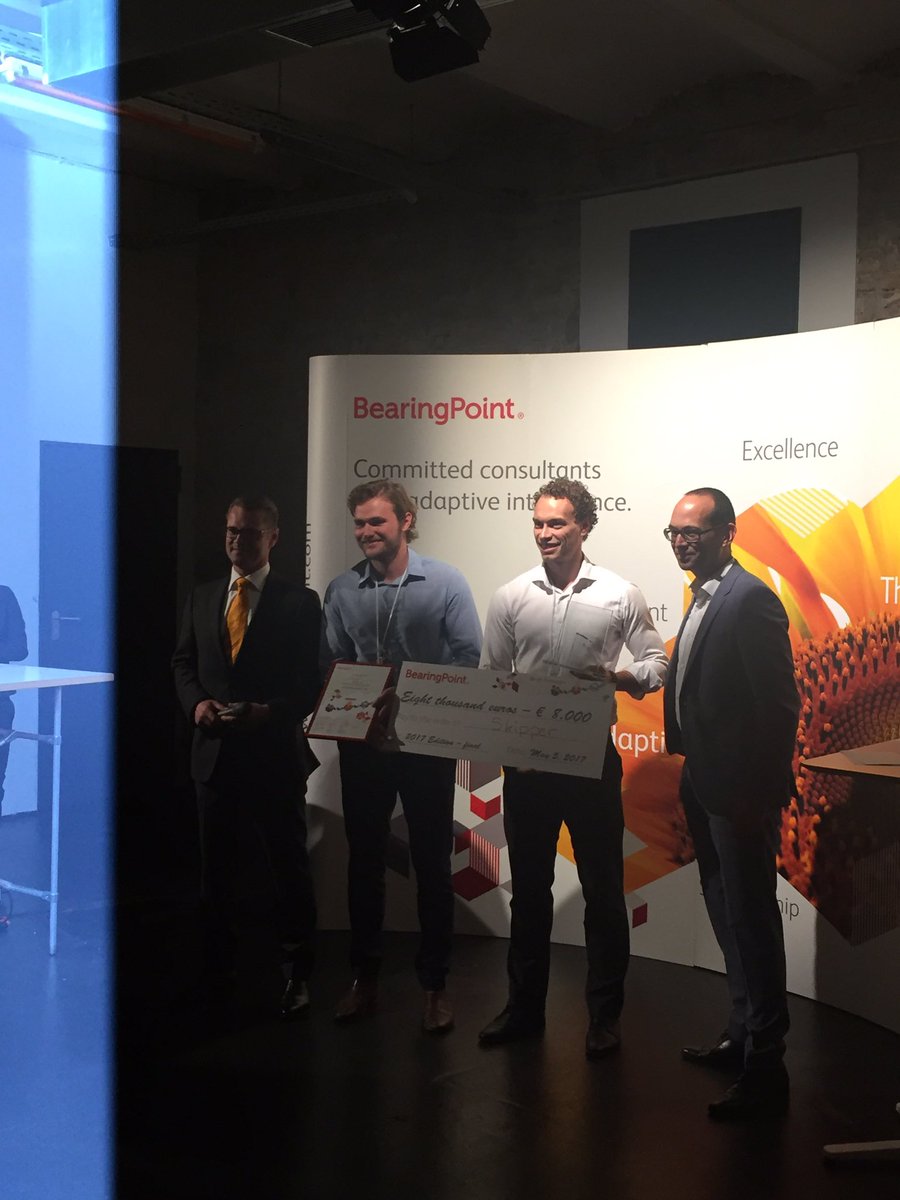 Be_an_Innovator's tweet photo. CONGRATS to #Skipper! They successfully won the first prize of #BeAnInnovator2017 !! 2nd was #Inveox and 3rd #RetailQuant ! https://t.co/3HGZwwYUXZ