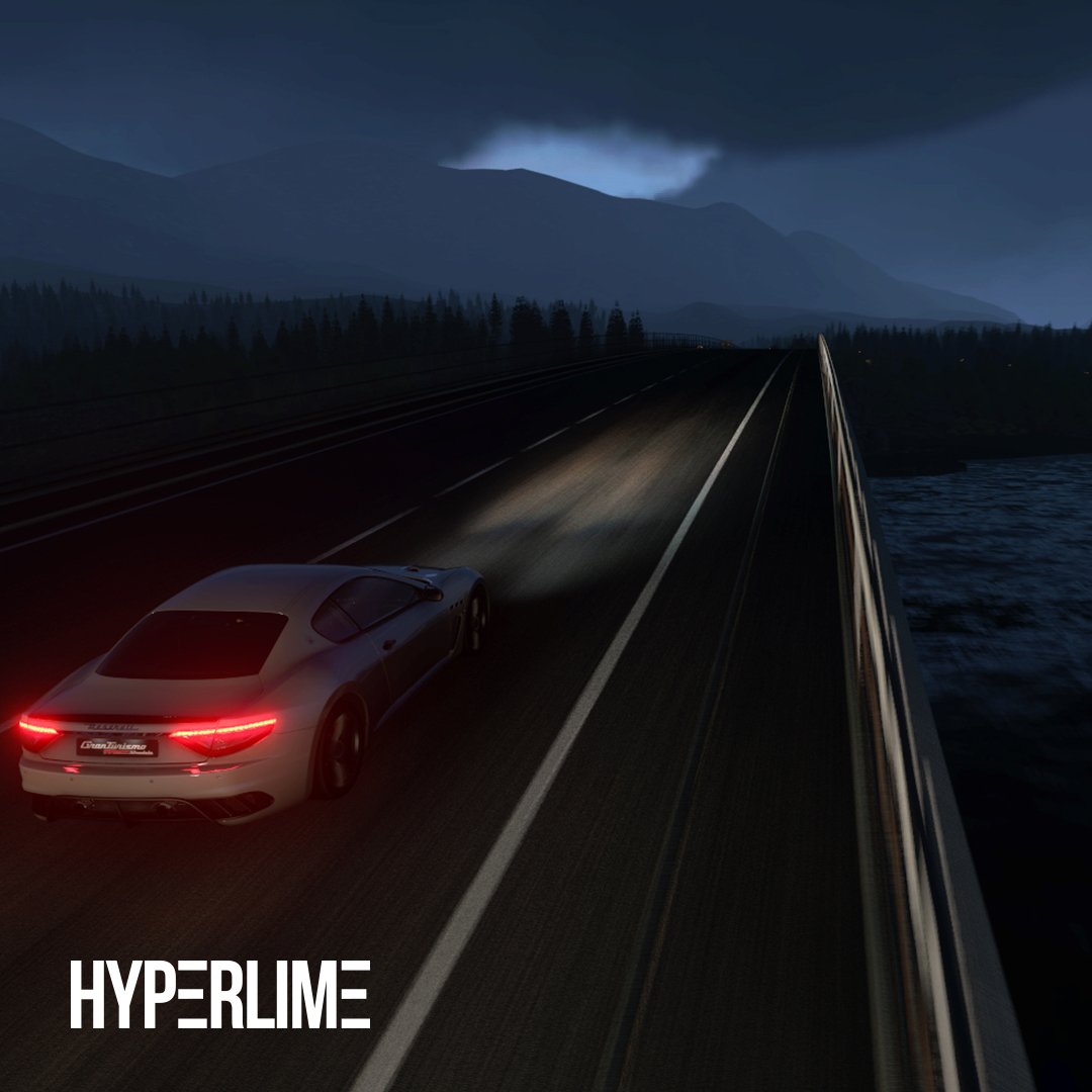 HyperL1me's tweet photo. #GamePhotography #Screenshot #HyperLime #RacingGames #driveclub #maserati #MCstradale #Granturismo #GT #ps4 #sportscar #sony #bridge #night https://t.co/qIJmVlevaT