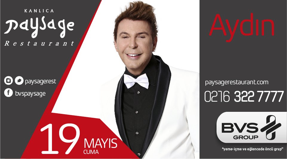 Kuşum Aydın programı eşliğinde muhteşem bir geceye davetlisiniz.
Rezervasyon ve detaylı bilgi için: 0 (216) 322 77 77-0 (533) 502 85 85📞