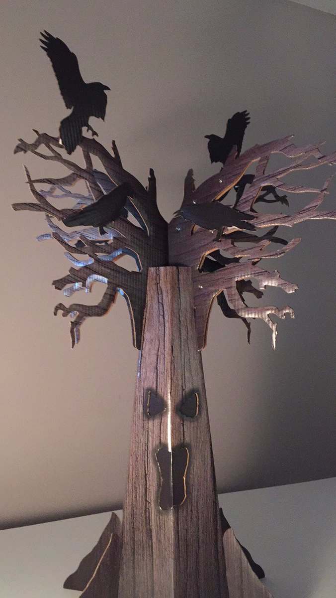 Hawver_Display's tweet photo. This year, we were commissioned a very #spooky and #fun tree that captured the essence of #Halloween! Follow us on #Instagram @hawverdisplay https://t.co/gCQJD8yqjI