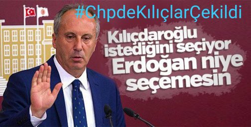 Eleştiriye bile tahammülü olmayan KK özgürlük ve demokrasiden bahsediyor.
 Laikdiniz layıksınız.
 #ChpdeKılıçlarÇekildi