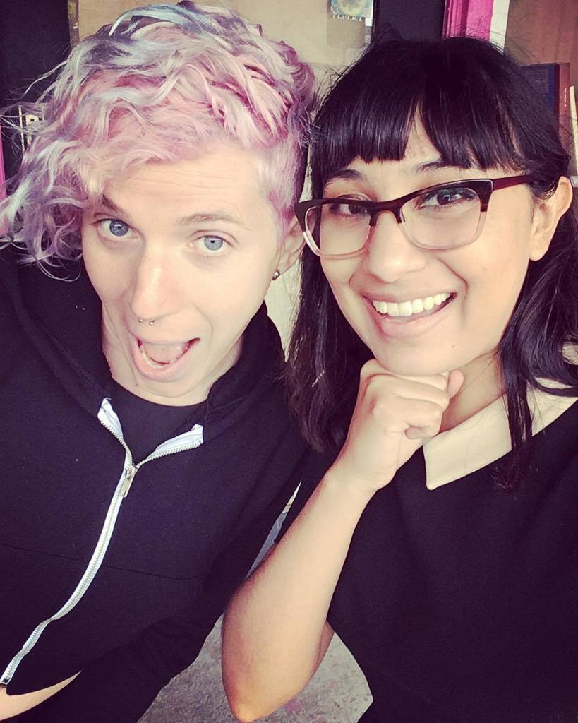 hicuties's tweet photo. Cuties on Bar today! We're here to keep you coming and get you going ;-) πβοΈ#cuties #shamelessselfie #queerevents #coffeeLA #coffee #queerbβ¦ https://t.co/36puyDWw3v