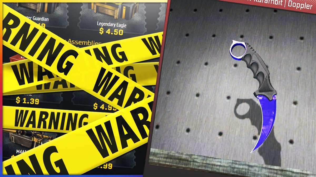 IrrelevantSMH's tweet photo. Karambit Sapphire + More Skins Giveaway 

10 WINNERS 

Click link to enter: https://t.co/0LKeXYFaO3 Thank... by #Fuzzy301 via @c0nvey https://t.co/CLN9z4ZzYJ