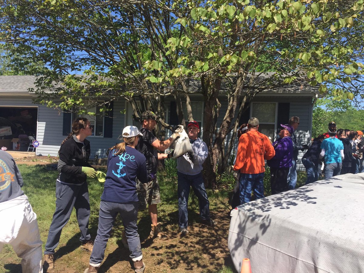 Please volunteer to help today.  We still have a long way to go.  Check in at the Eureka Methodist Church. 16 &amp; Over. #eurekastrong