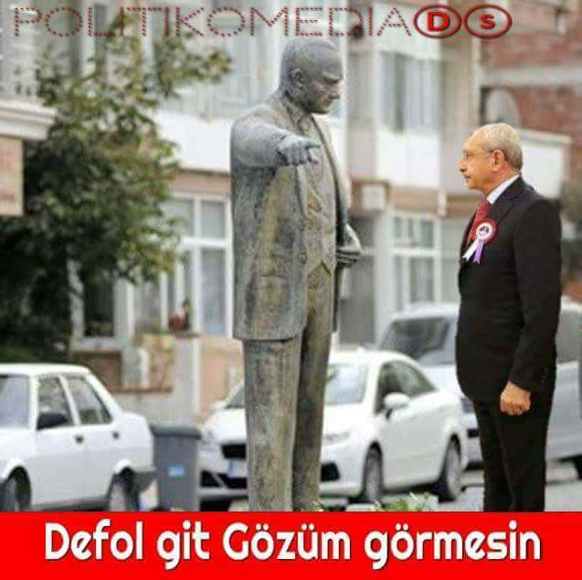 #ChpdeKılıçlarÇekildi de ne demek 
Defol gözüm görmesin