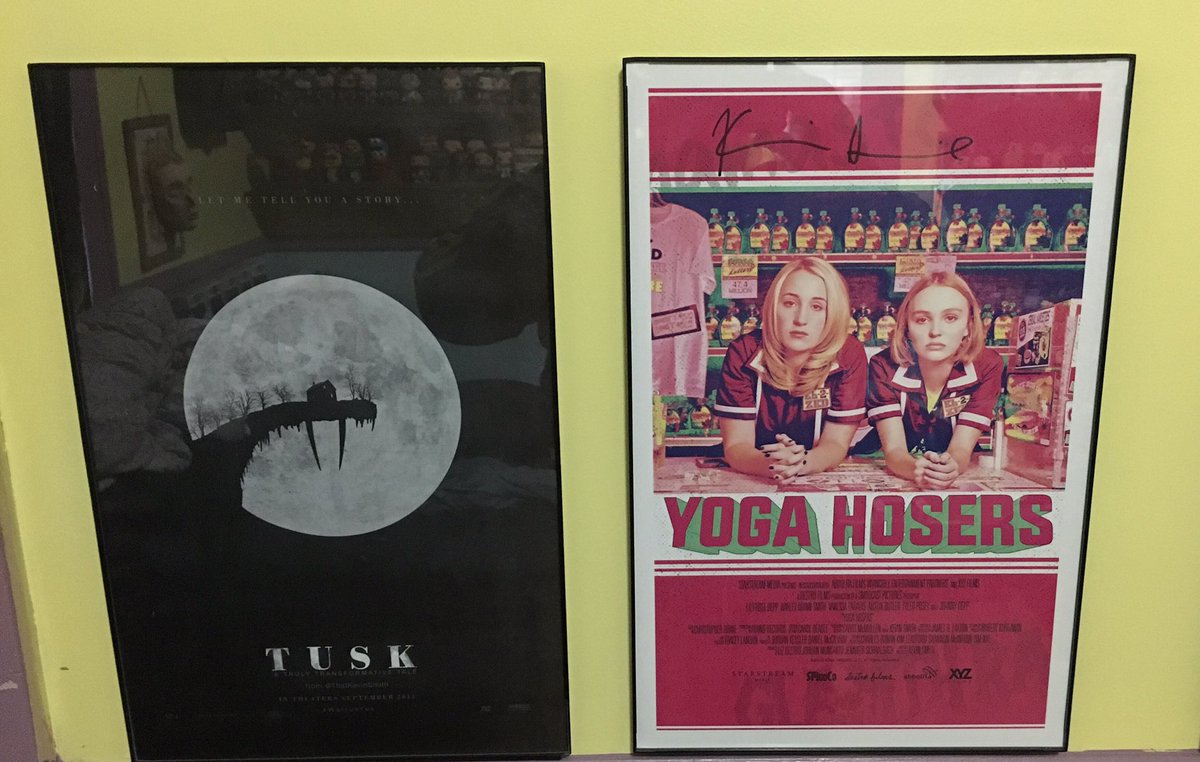 MINDO1080's tweet photo. @ThatKevinSmith when will you be releasing a 11x17 moose jaws poster? Need to finish the set. Sadly the tusk poster isn't signed. #truenorth https://t.co/041wJ8So8V