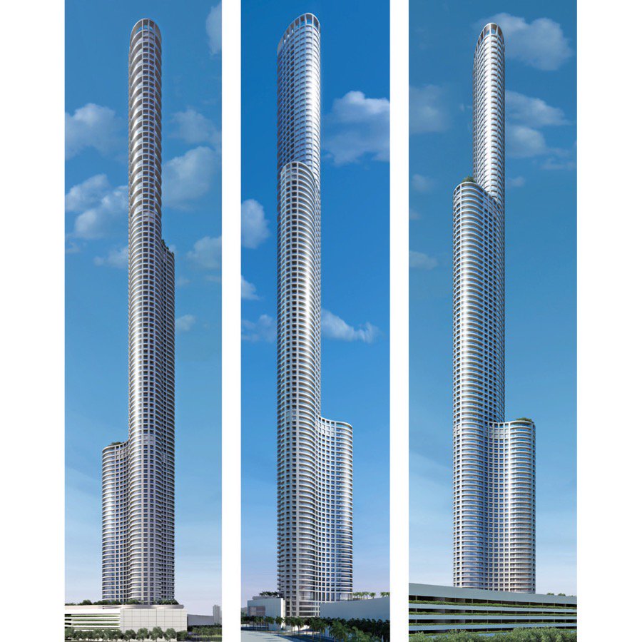 ArchRecord's tweet image. Slideshow: Up-and-coming tall towers by @ZHA_News, @HOKNetwork, @PeiCobbFreed, and @SmithGillArch bit.ly/2pOaffA