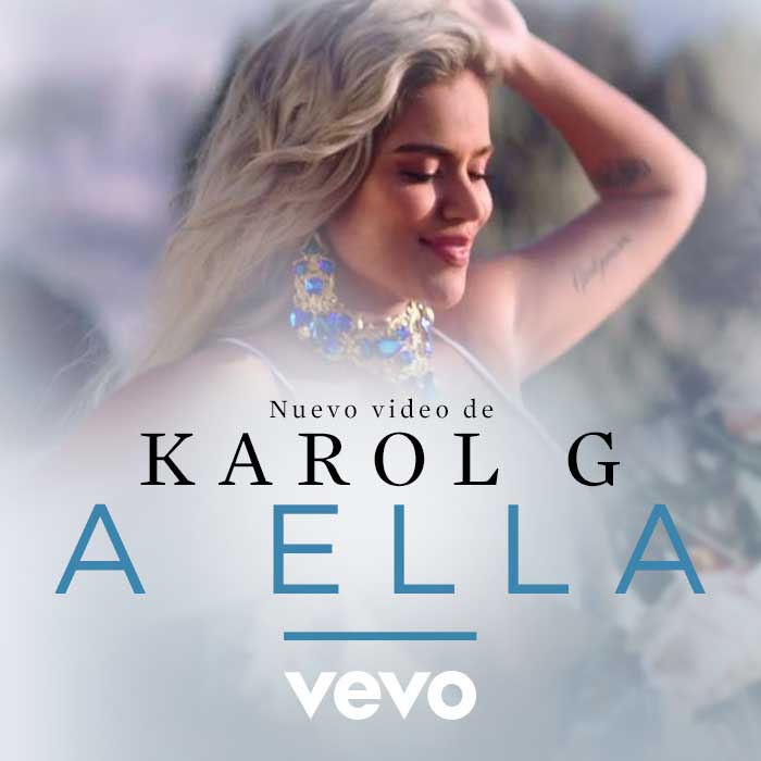 No te pierdas el nuevo video de @KarolGmusic #AElla… ¡Está que arde! vevo.ly/kNK4Hn