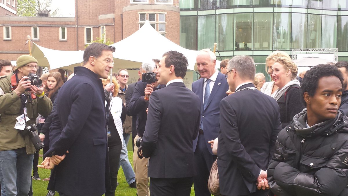 Vandaag aanwezig bij de Nationale Viering Bevrijding rond het provinciehuis in Haarlem. Onze vrijheid moeten wij vieren en doorgeven. Mooi!