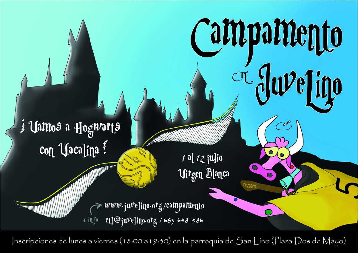 vacalina's tweet photo. Comenzamos insccripciones!! Toda la info aquí: https://t.co/nUxMawpc2C
#campaJuve17 https://t.co/jG5gKEtggw