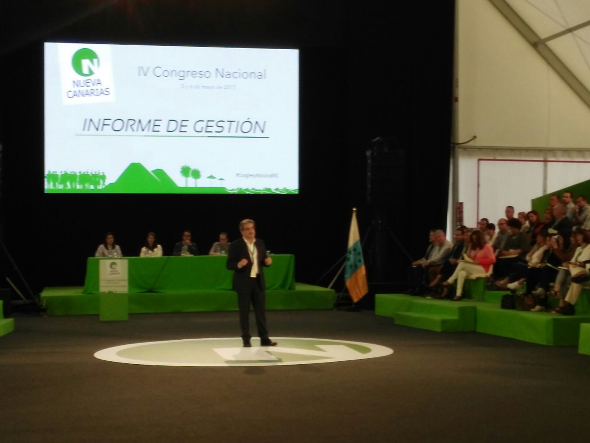 NuevaCanariasBC's tweet photo. [#CongresoNacionalNC] @RomanRodWeb: "En Canarias también hemos sido la oposición a los alumnos aventajados de la asteridad" -> @coalicion https://t.co/B9UamFLY1H