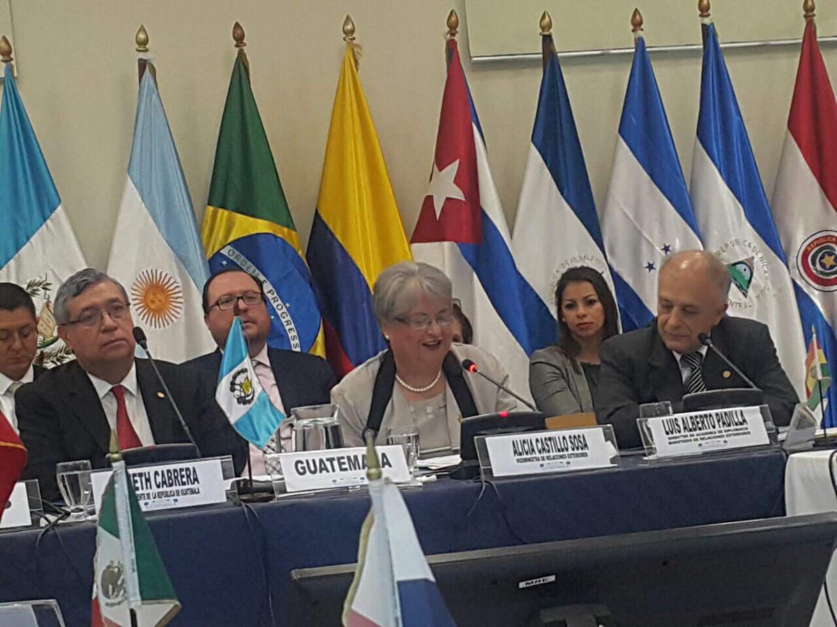 ElicFernandez's tweet photo. Participando en la XIV REUNION DE LA ASOCIACION IBEROAMERICANA DE ACADEMIAS, ESCUELAS E INSTITUTOS DIPLOMATICOS, en Guatemala. @MIREXRD https://t.co/1uZBEPKzP0