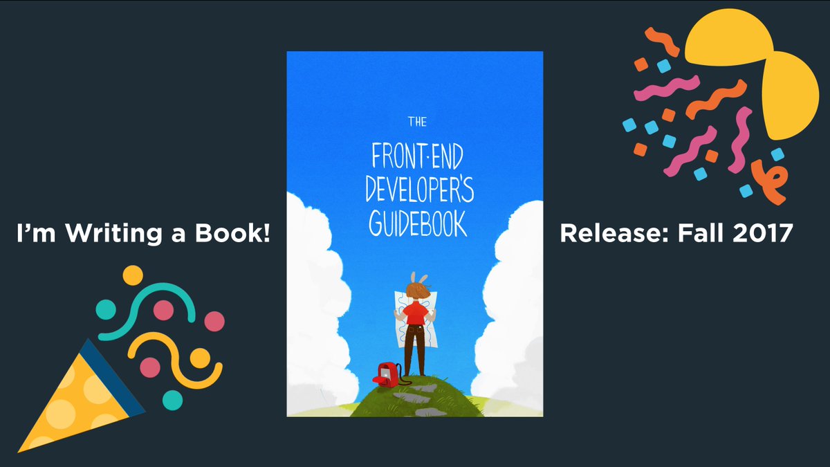 Writing a book, Release Fall 2017