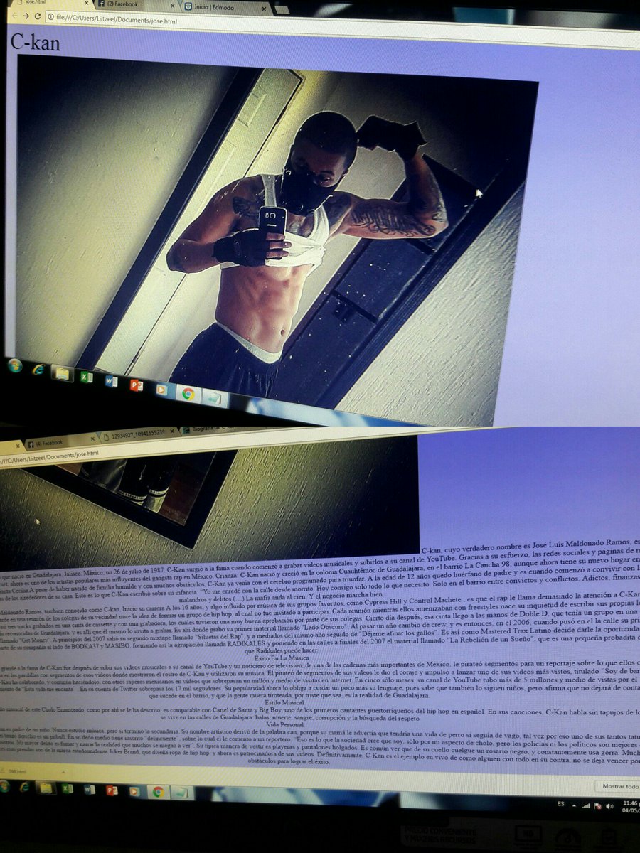 AleXCVIII's tweet photo. @ckan98 
De esas veces que te encargan crear una pagina HTML de cualquier tema!.
Y lo hago de ti.
Mi tarea, hay si se meten verán tu pagina❤ https://t.co/jzXYe1GNNz