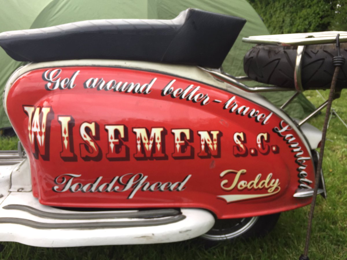 flying8ballssc's tweet photo. Wise men have landed! #FlyingEightBalls #Scooters #Lambretta https://t.co/yn82viOE6A