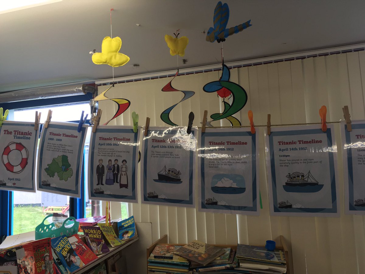 Room12Cronans's tweet photo. This week we were learning all about the Titanic!😊 https://t.co/lLQc6KZ6u4