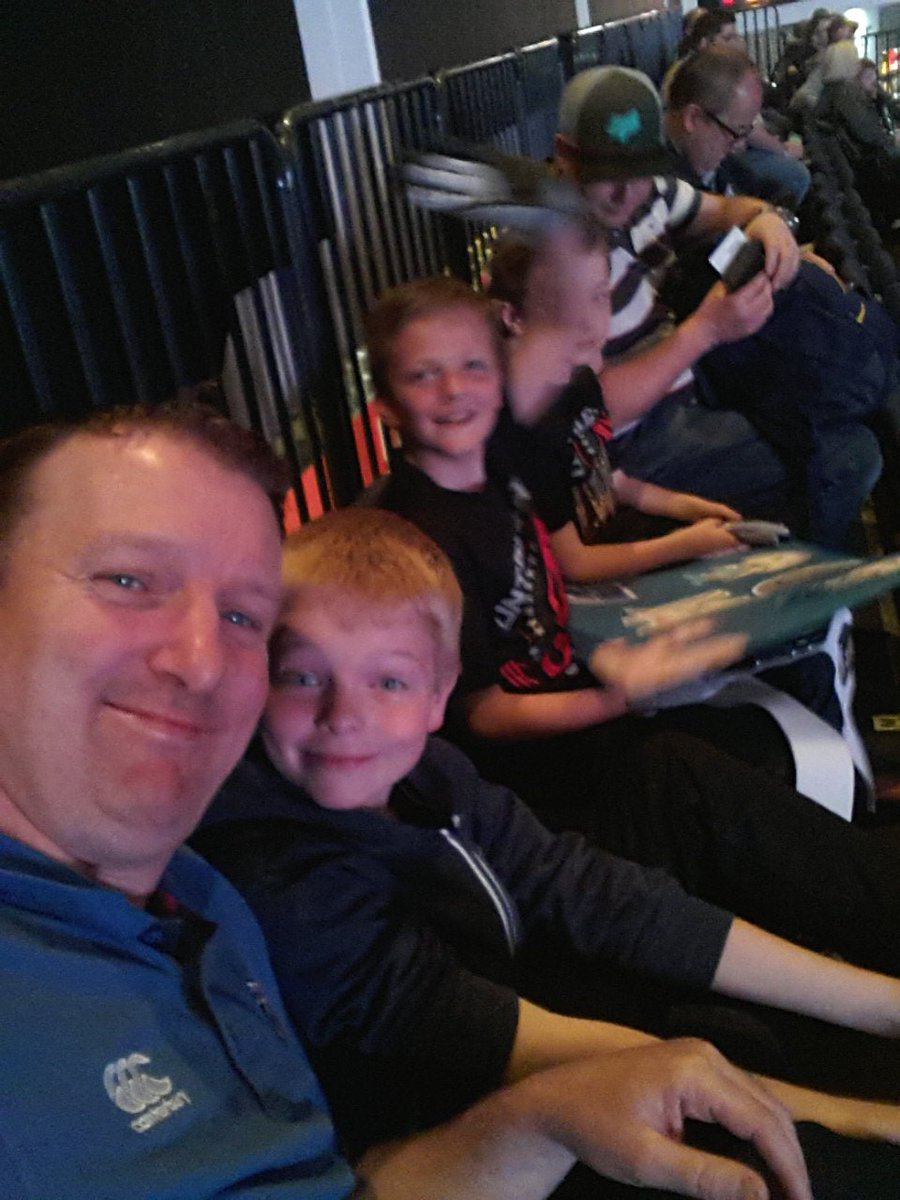 collins772's tweet photo. Excited kids #WWECardiff https://t.co/FTmjYEWws5