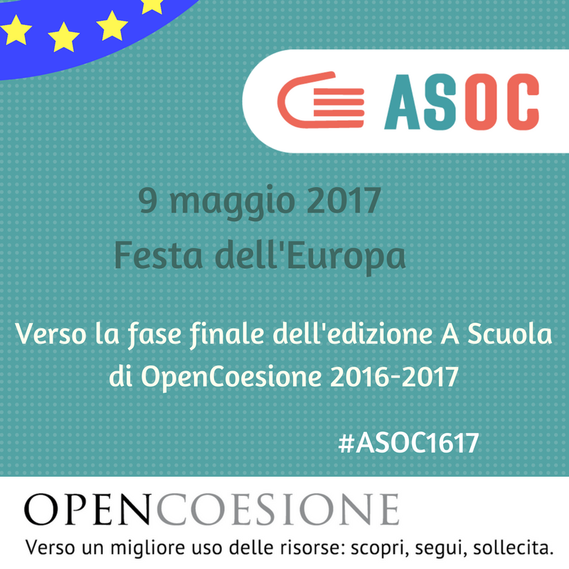 OpenCoesione's tweet photo. Festa dell'Europa, si avvia alla conclusione La Scuola di OpenCoesione con eventi sul territorio https://t.co/poSTzPp95A https://t.co/wEiNZXVnWY