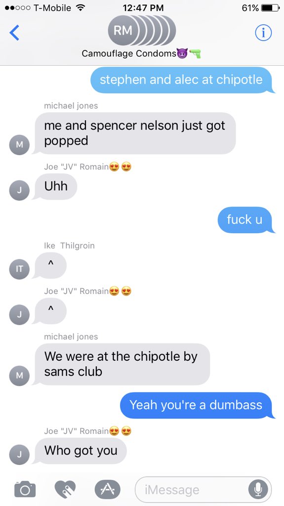 Camo_condoms's tweet photo. @SOUTHSIDE_Meat @WoodburyNerf fucking dumbasses jmoe even warned you. https://t.co/53zAVhmqXG