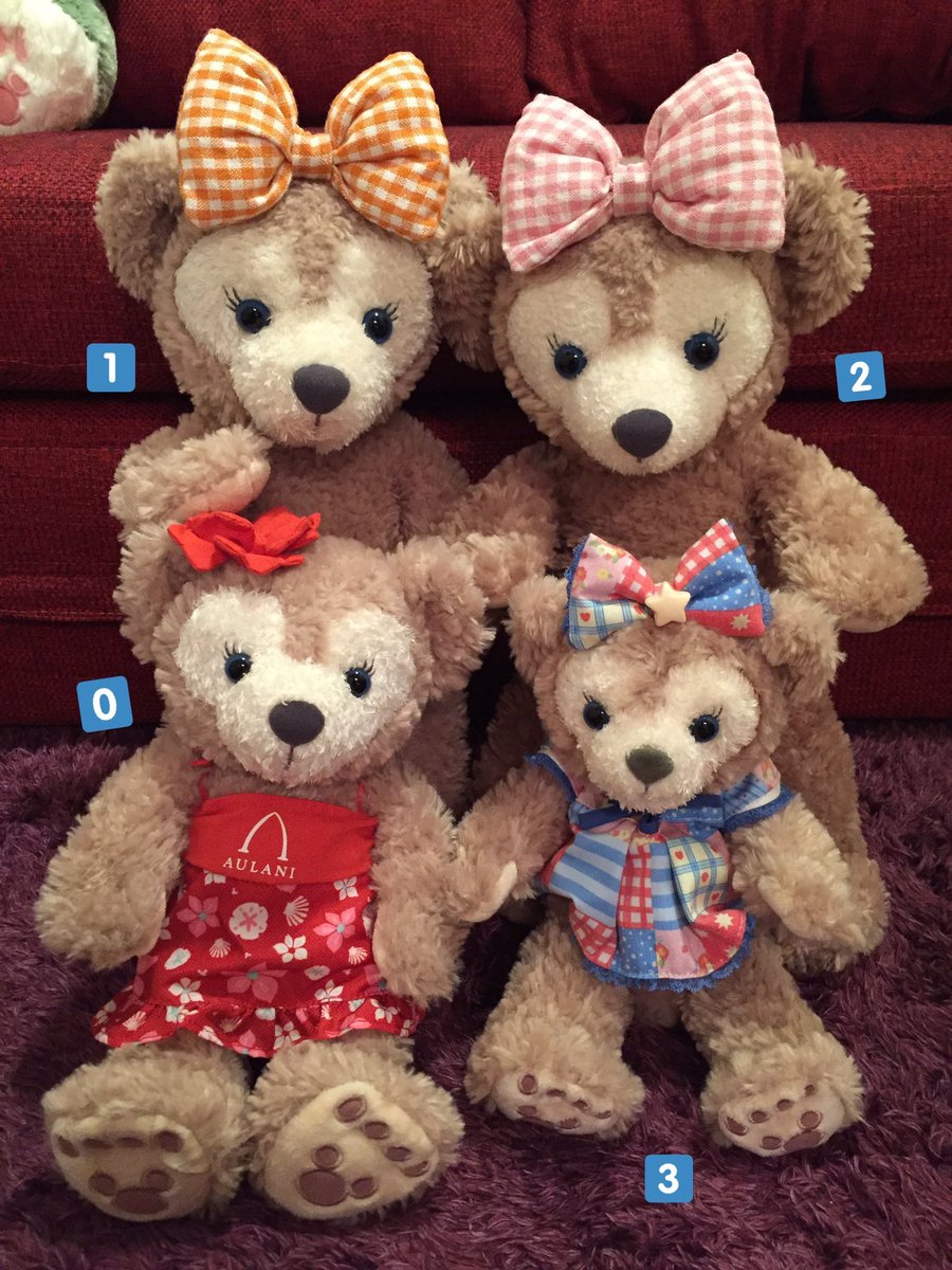 junpi8123's tweet photo. ちぇる家の紹介😊 

クマ兄弟🐻
ダフ･ダッピー･ちび(仮)

クマ姉妹🐻🎀
シェリ･メー･ちび(仮)･従姉妹のオハナ

ネコ家族🐱
パパ･ジェラ･ジェラ二ー･ジェラサン･コジェラ･コウメ･コモモ

ウサギ姉妹🐰

よろしくお願いします♡♡ https://t.co/BCezFsFKWk