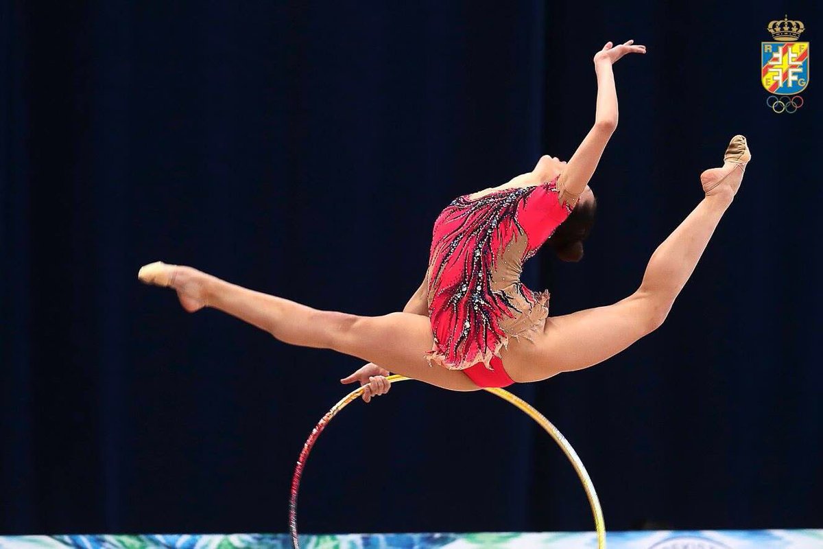 RFEGimnasia's tweet photo. Enhorabuena a @nataliagarcia05, clasificada en 6ª posición a la final de aro de la #WCSofia!! 👏👏 https://t.co/s21EyuGXH7