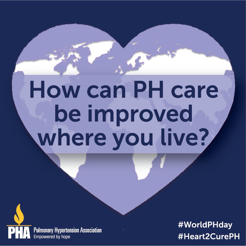PHA International (@phaintl) on Twitter photo How do you think #PHCare could improve? Let us know, you may see your response in the next issue of Pathlight or <a href="/PHAssociation/">The Pulmonary Hypertension Association</a>! #WorldPHDay How do you think #PHCare could improve? Let us know, you may see your response in the next issue of Pathlight or <a href="/PHAssociation/">The Pulmonary Hypertension Association</a>! #WorldPHDay