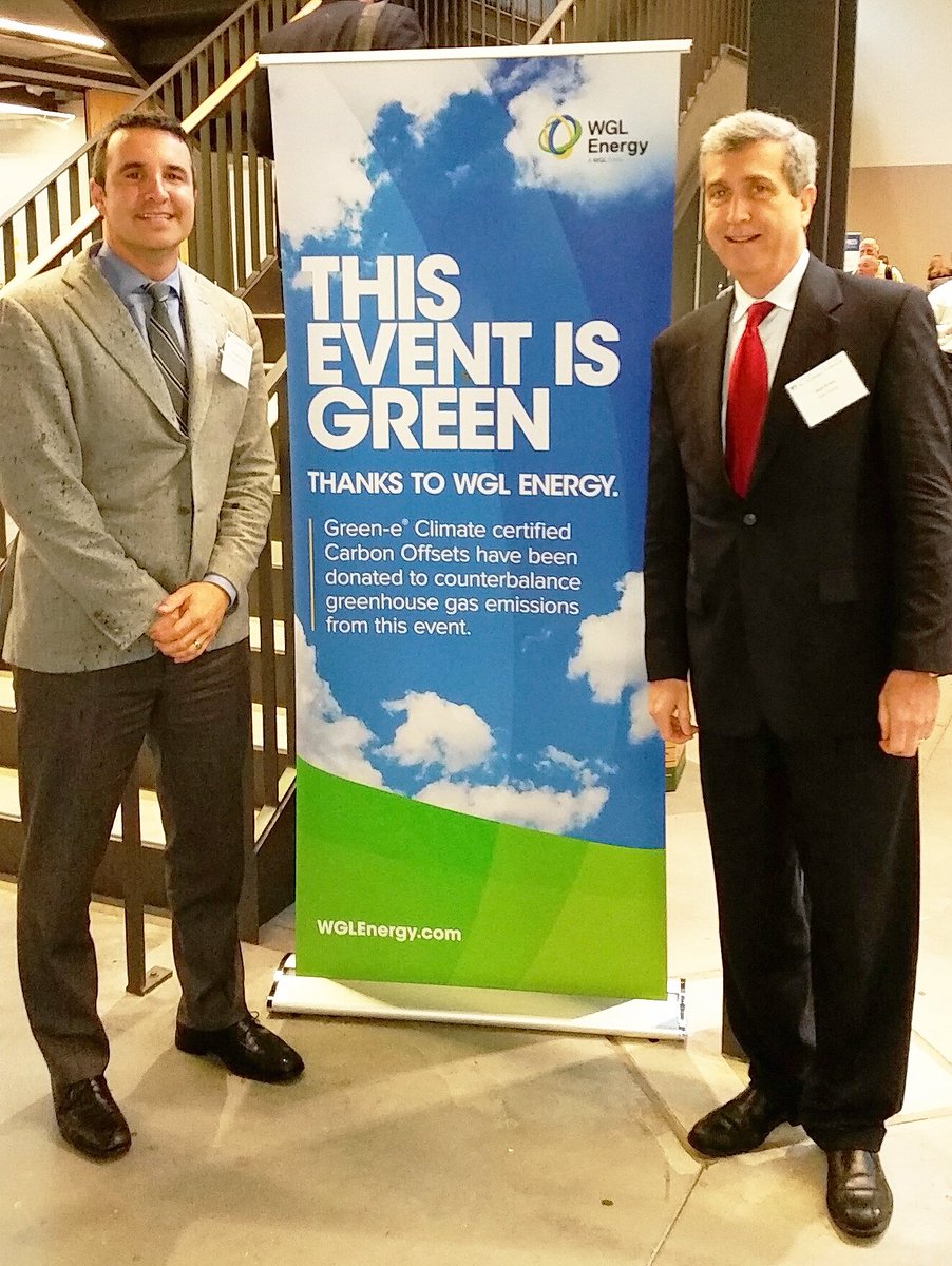 wglenergy's tweet photo. Kenny Antos, Account Manager, & Jack Ensor, Account Sales Director, at @DVGBC's Sustainability Symposium today! #BuildGreen17 https://t.co/6ByZtgdrxI