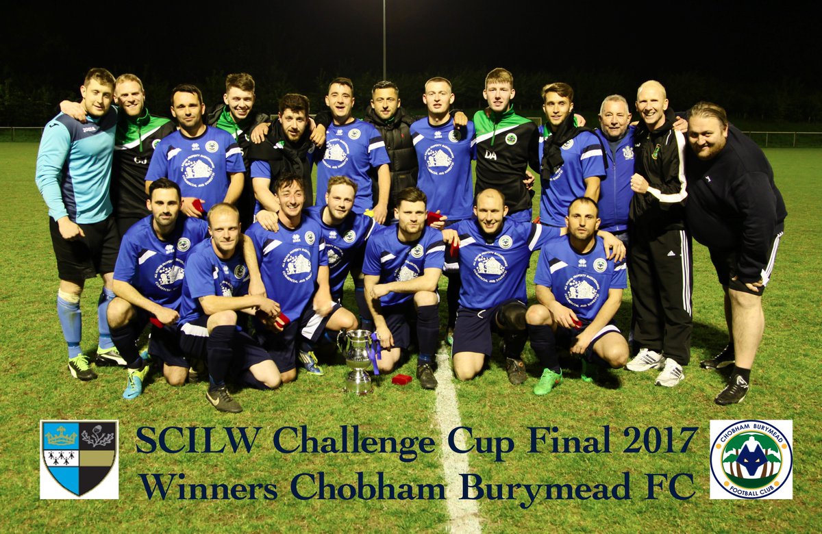 CBFCWebsite's tweet image. @CBFCWebsite @surreyfa 
Chobham Burymead FC
SCILW Challenge Cup Winners 2017
Well done Martin, Colin and the lads!
youtube.com/watch?v=LqhMC_…