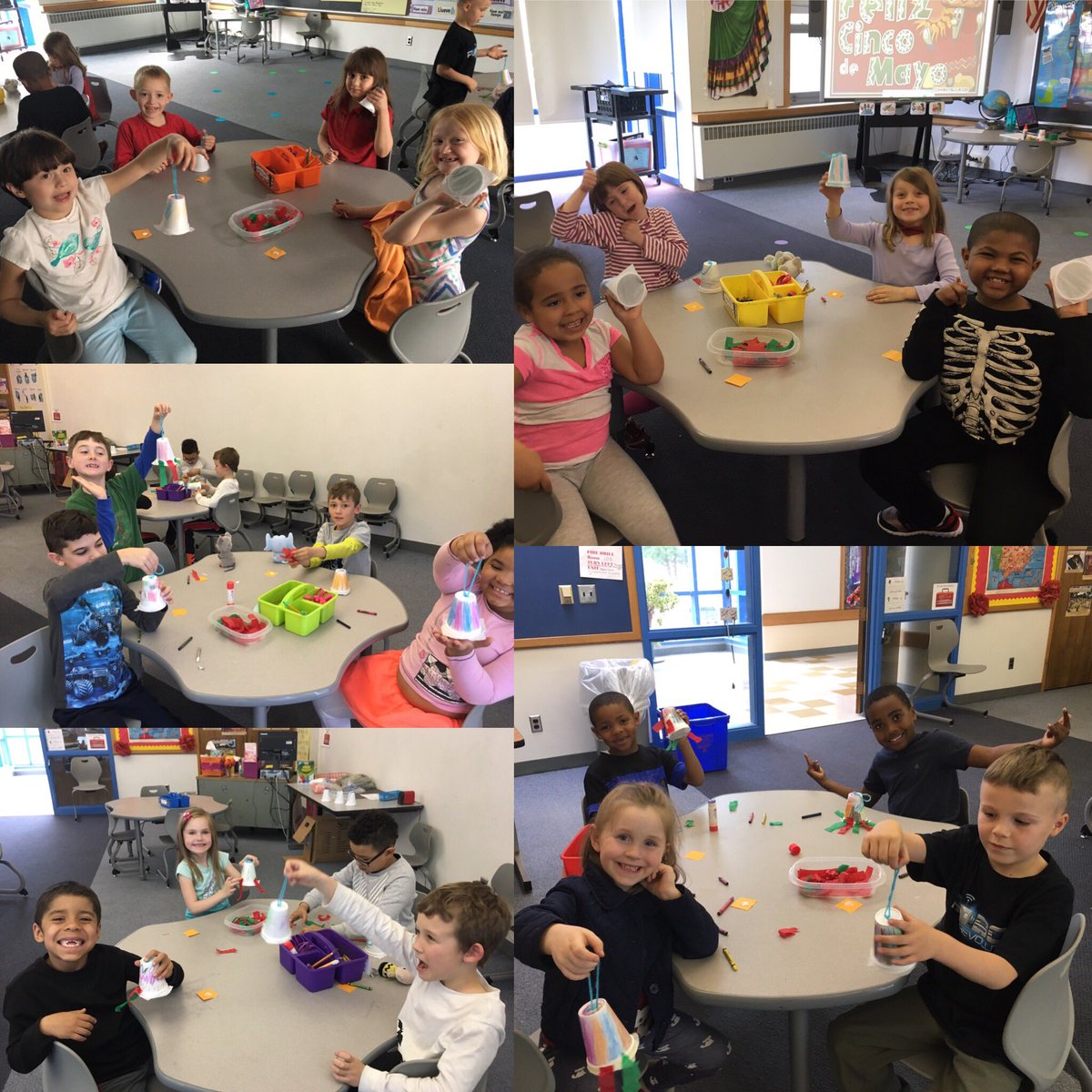 MsRumbleSL's tweet photo. @MsCastiglioneSL made sure our first graders celebrated Cinco de Mayo in style! #homemadepinatas @syracuselatin https://t.co/QaslRFFCxA