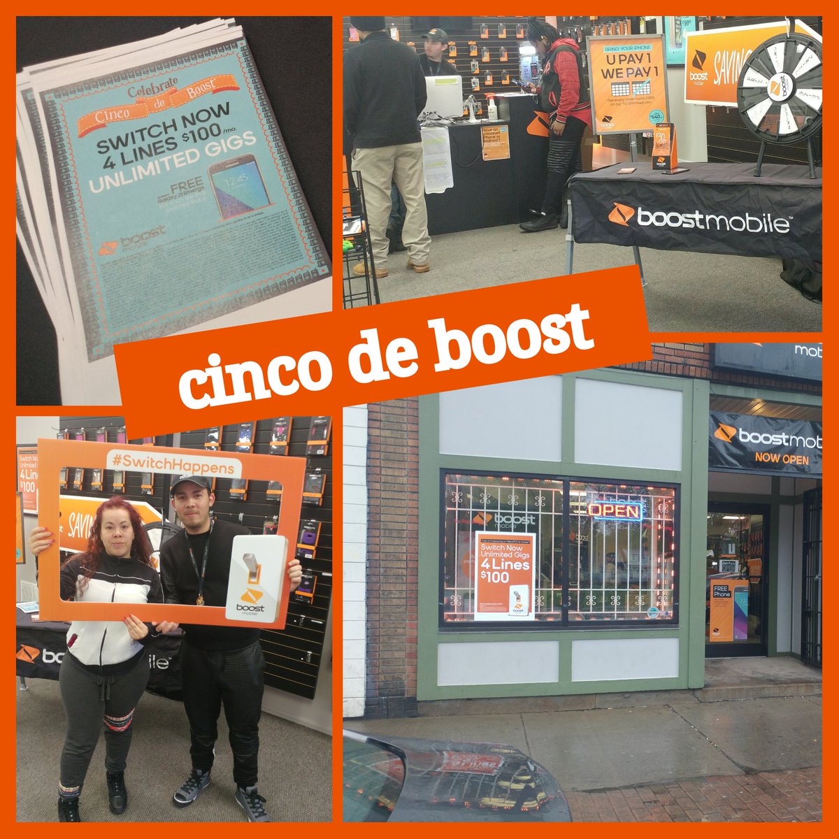 BoostLani's tweet photo. Rain can't hold us back! Come get #4for100 at Boost on Clinton Ave! #freaal #upaywepay @SPG_Barwell @SPGKugel @sarah_hyperlink https://t.co/UBkZvV5Bgm
