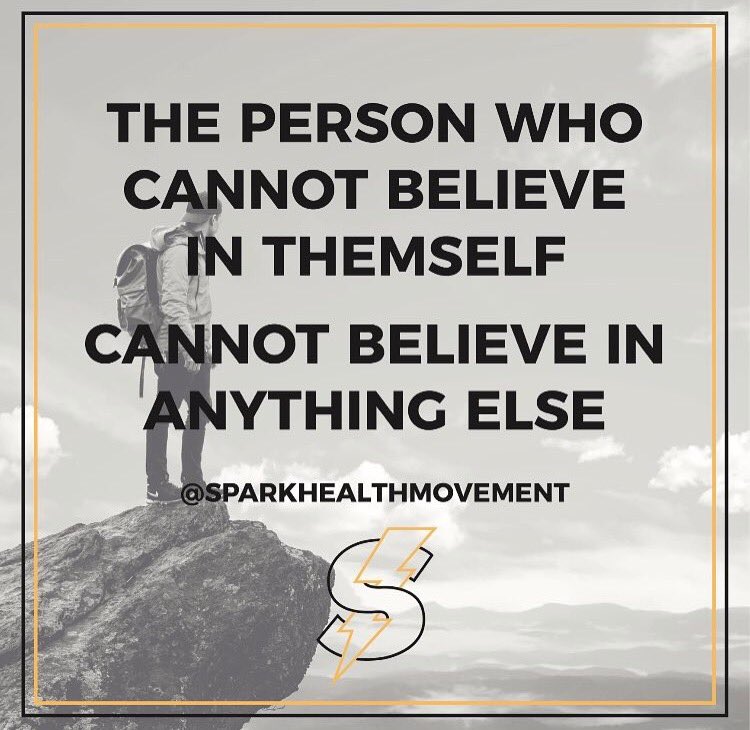 SparkMovement1's tweet photo. You have to believe in your own capabilities in order to become a success. Never limit your mind or body .... sky's the limit!#SparkMovement https://t.co/z9HXjwM4ML