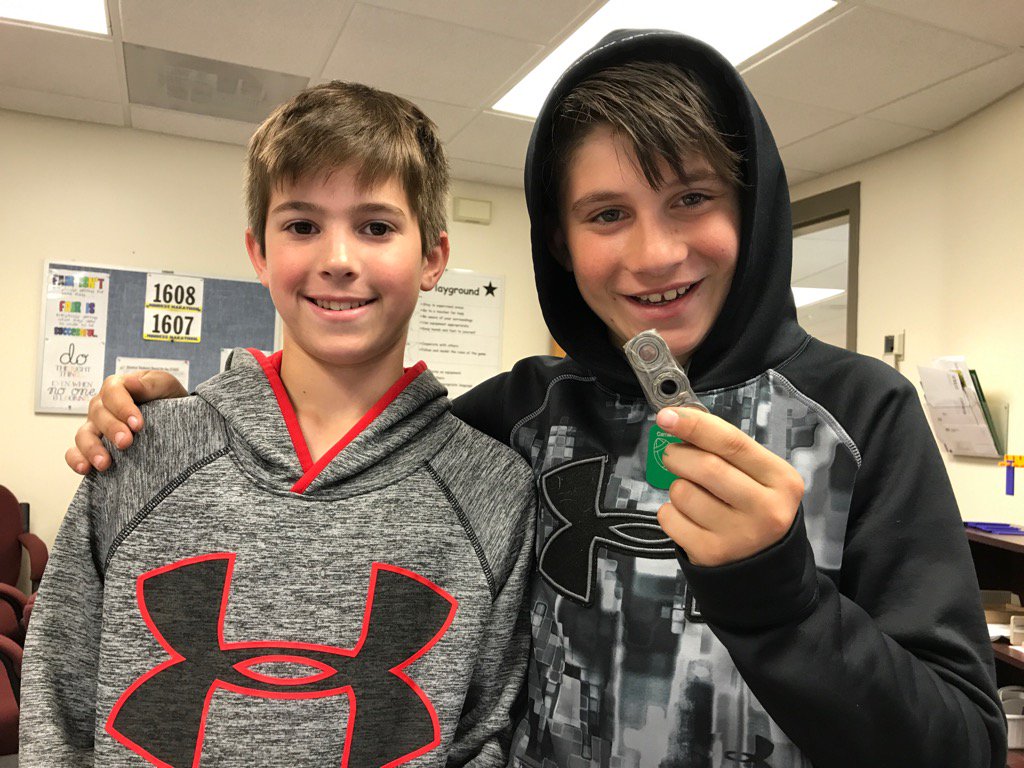 Fidgets, friends and Fridays. #WeAreMindess <a href="/ClockerTalk/">Michael A. Caira, Jr.</a>