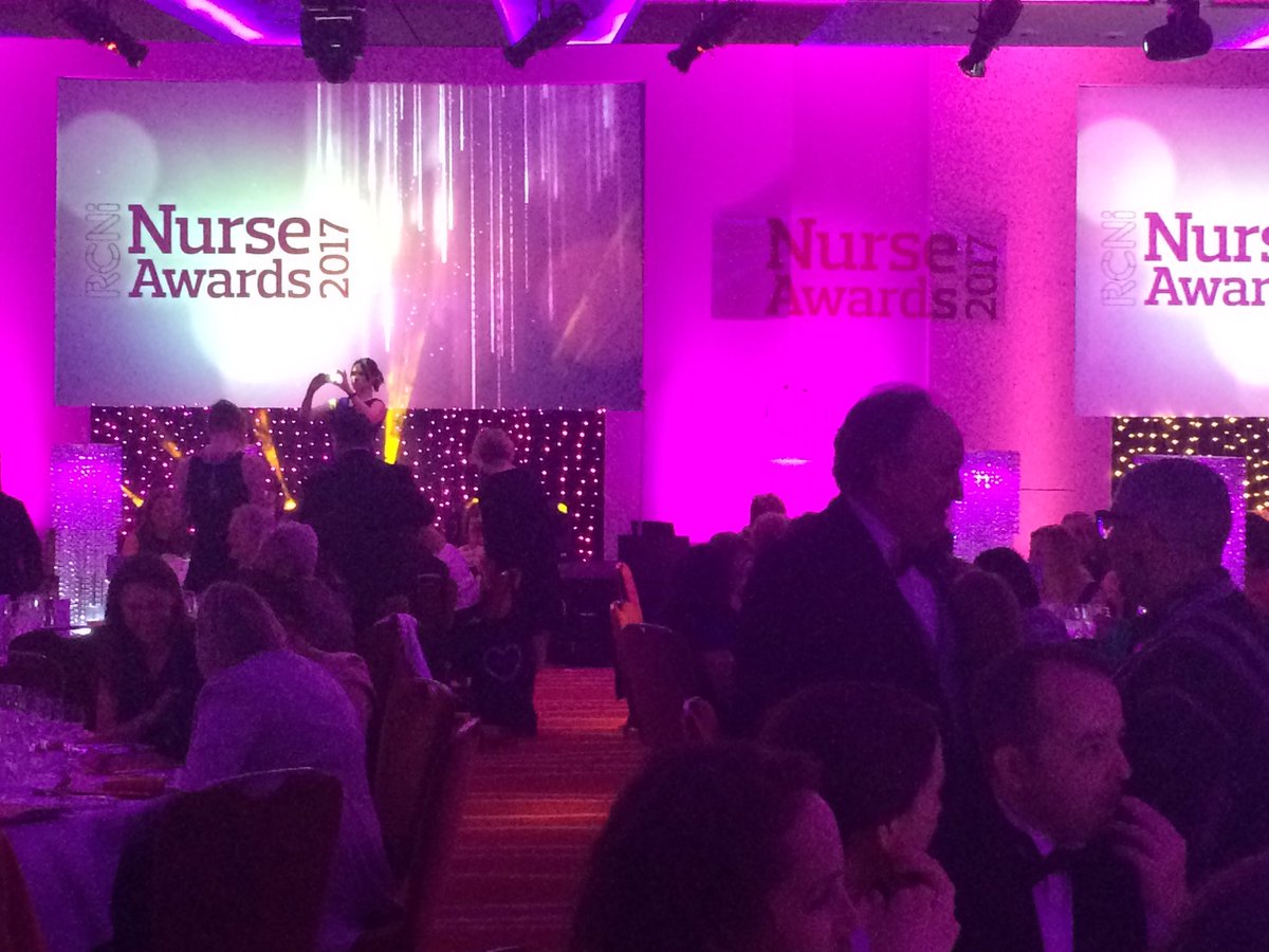 StrainJoanne's tweet photo. @FSHCNurses #RCAll the best to everyone as the #RCNiAwards begin https://t.co/zConqQ7G5G