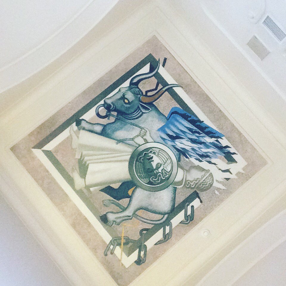 SNDijk's tweet photo. The ceiling in Angleterre hotel St Petersburg https://t.co/v86wfMGmi3