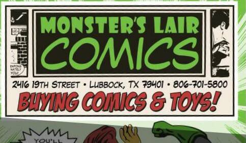 MonstersLair's tweet photo. Don't forget tomorrow is Free Comic Book Day!  Open 11-7! The free comics are while supplies last! We also have a store-wide 20% off sale!!! https://t.co/kWt2cwJpmF