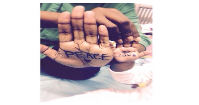 #525 HiFive is a way for us to remember why we’re working so hard­– for peace. Show your support for peace by hashtagging #525.)