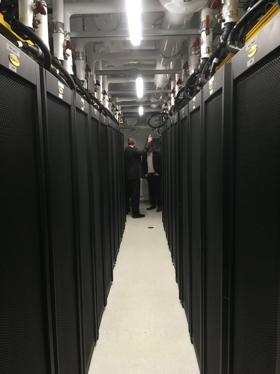 ClimoChris's tweet photo. Awesome tour of #SuperComputerGraham at @uwaterloo today. Exciting new opportunity for HPC-driven research in Canada, support by @SHARCNET https://t.co/KuQ5BAd0S0