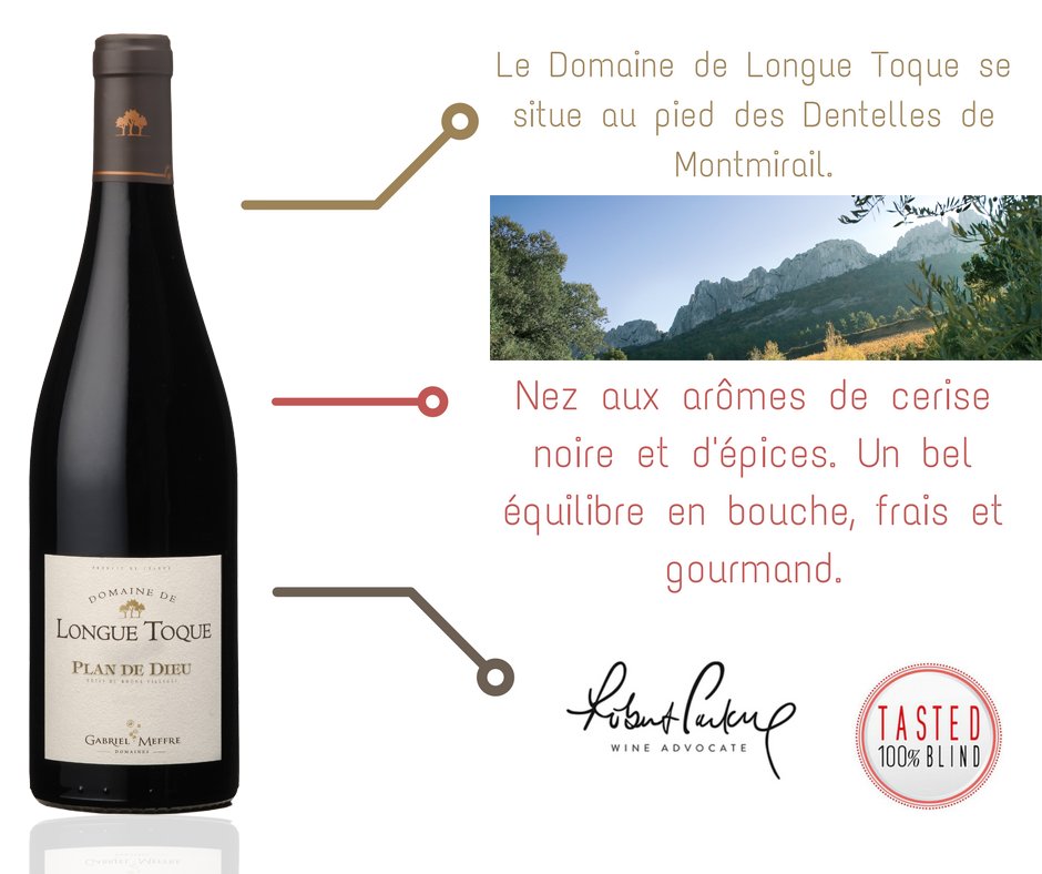 gabrielmeffre's tweet photo. Notre #CôtesduRhôneVillages Plan de Dieu du #DomainedeLongueToque est un #vin concentré, généreux et épicé. https://t.co/fnCZJPpeLo https://t.co/cP7gu4PHIh