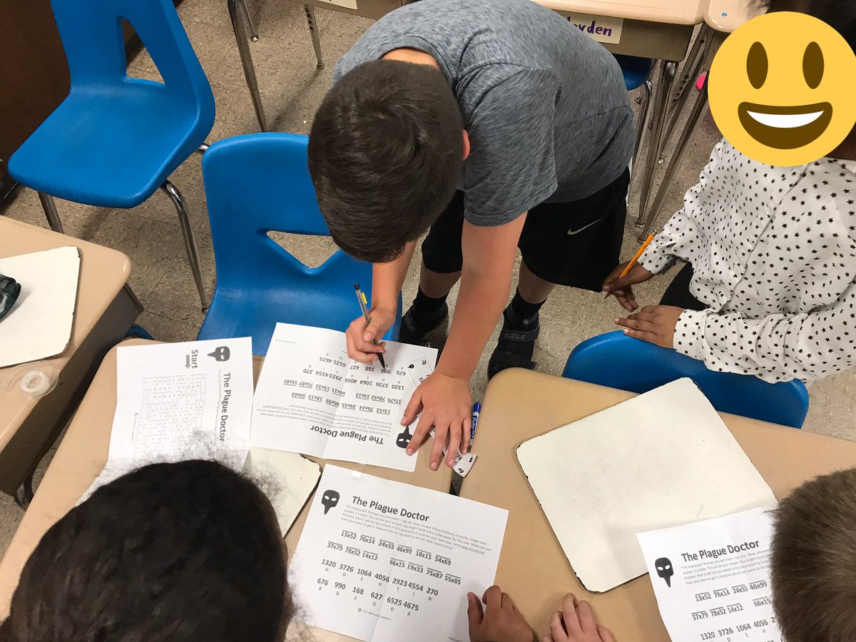 Fun time Escaping the Classroom-Plague Doctor style in Mr. Gottshalk's room! #BravoBBurg