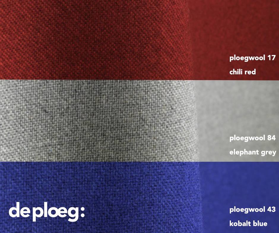 Fijne Bevrijdingsdag toegewenst namens De Ploeg: #5mei #vierdevrijheid #liberationday #neverforget #wool #fabrics #textiles #dutchdesign