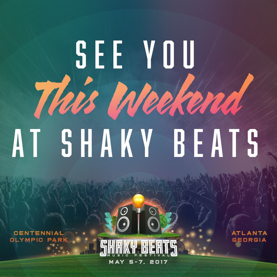 Griz's tweet image. ATL we Outchear!!
See you @ShakyBeats ❤