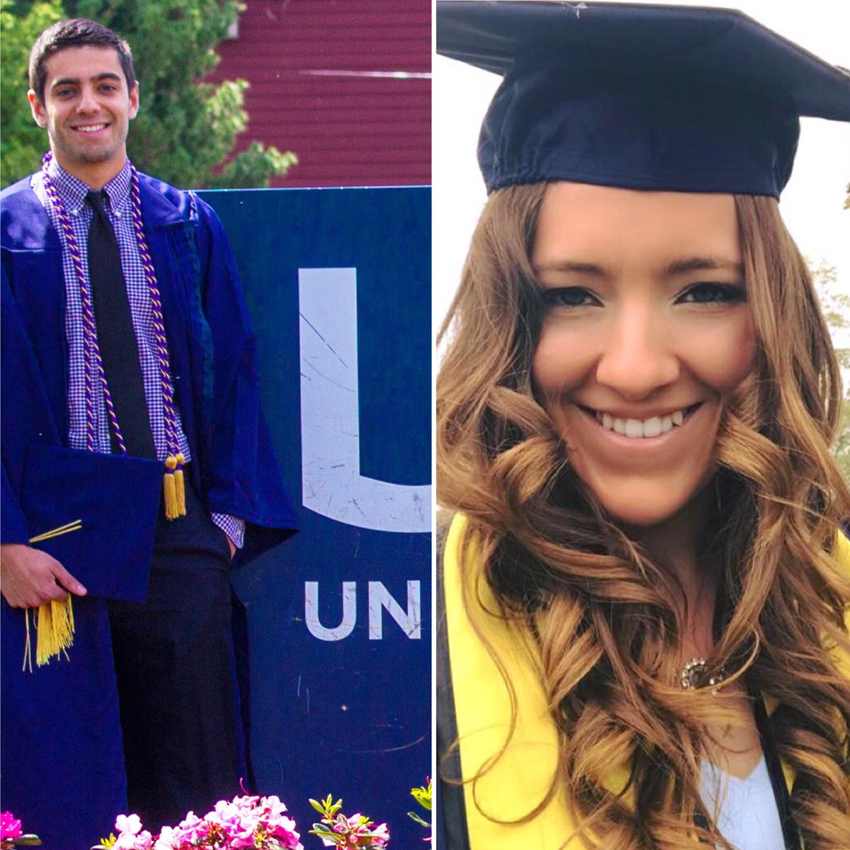 UConnCCEI's tweet photo. Two of our student employees, Taylor Mills &amp; Anthony Blake are graduating from UConn this weekend! Congratulations! We will miss you! #uconn https://t.co/sX4p8AjodD