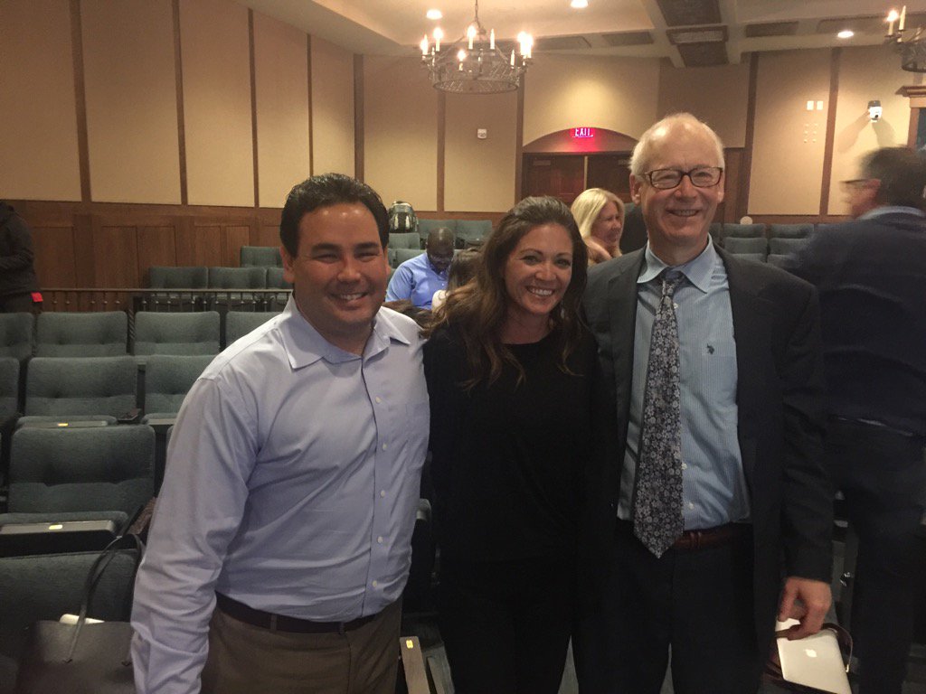 A day at USD with Alan November, Dr. Katie Martin and Charles Kanavel. Learning so much from these great leaders.