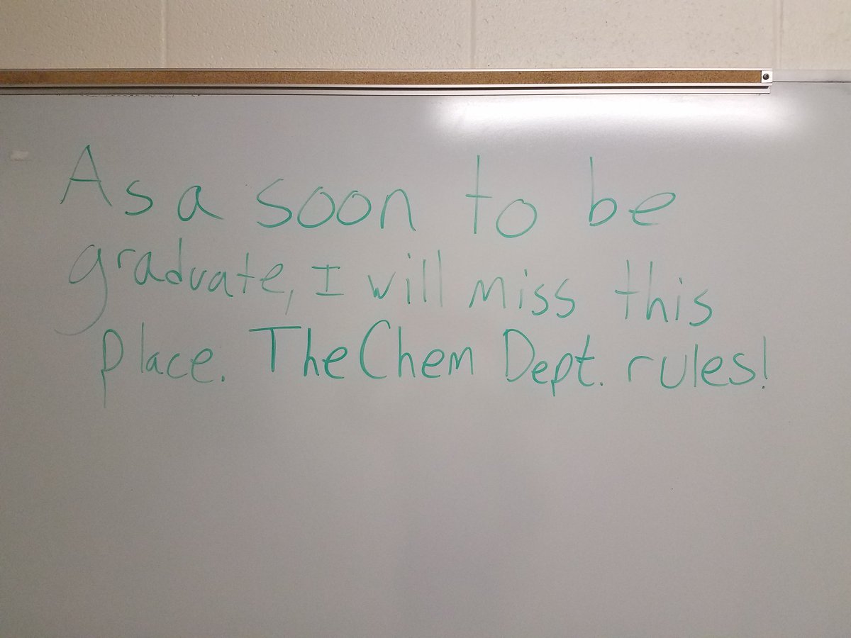 Chad Risko (@cmrisko) on Twitter photo A message from one of our undergraduates for all to see in ChemPhys <a href="/UKarts_sciences/">UK Arts & Sciences</a> <a href="/ResearchKY/">UK Research</a> A message from one of our undergraduates for all to see in ChemPhys <a href="/UKarts_sciences/">UK Arts & Sciences</a> <a href="/ResearchKY/">UK Research</a>