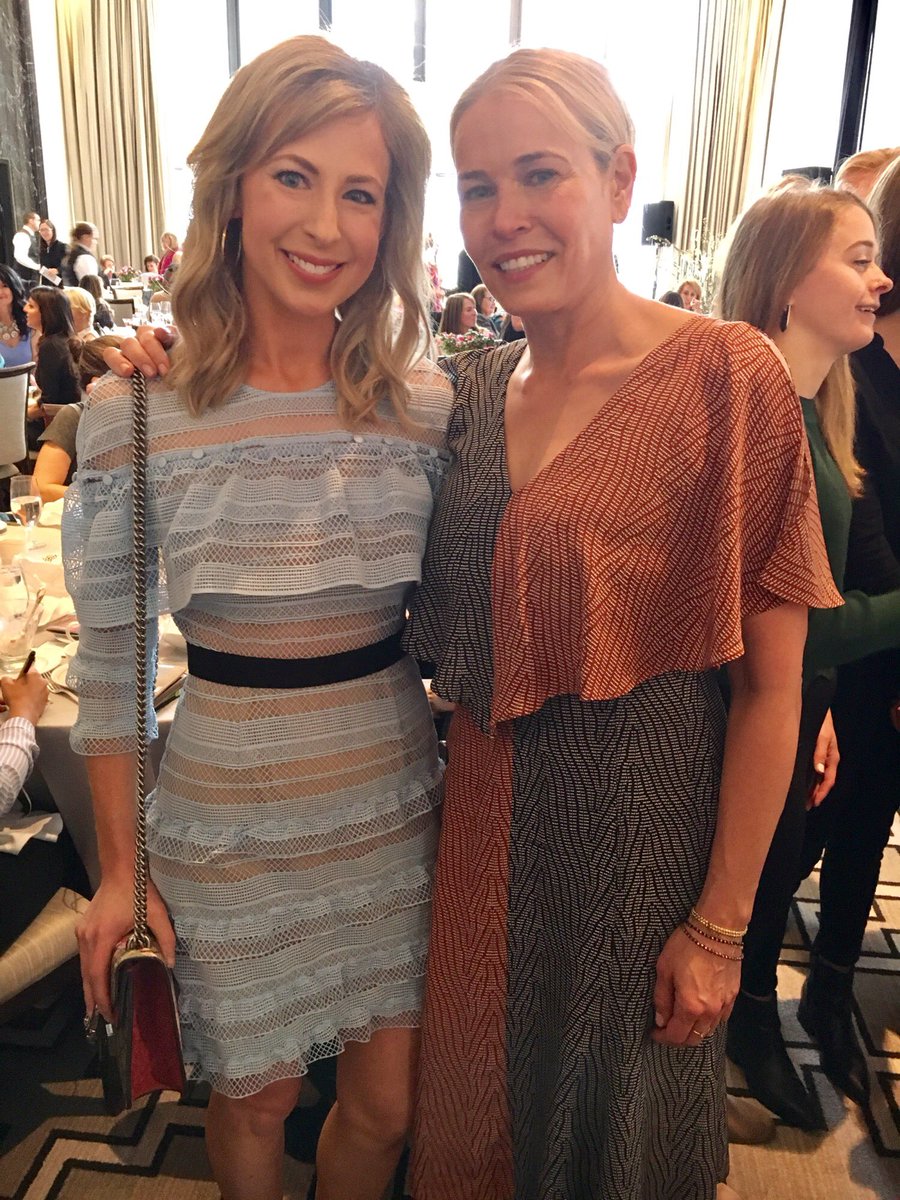 ericastrama's tweet photo. A wonderful afternoon supporting the great work of @karamfoundation with the one &amp; only @chelseahandler #ChelseaDoesChicago https://t.co/0oFQsI6wMG