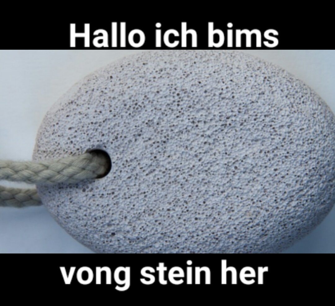 Kopfsalat_mit_K's tweet photo. Super, dass die heutige Jugend den guten alten #Bimsstein wiederentdeckt hat. 🙄 https://t.co/0Sefhs6KLH