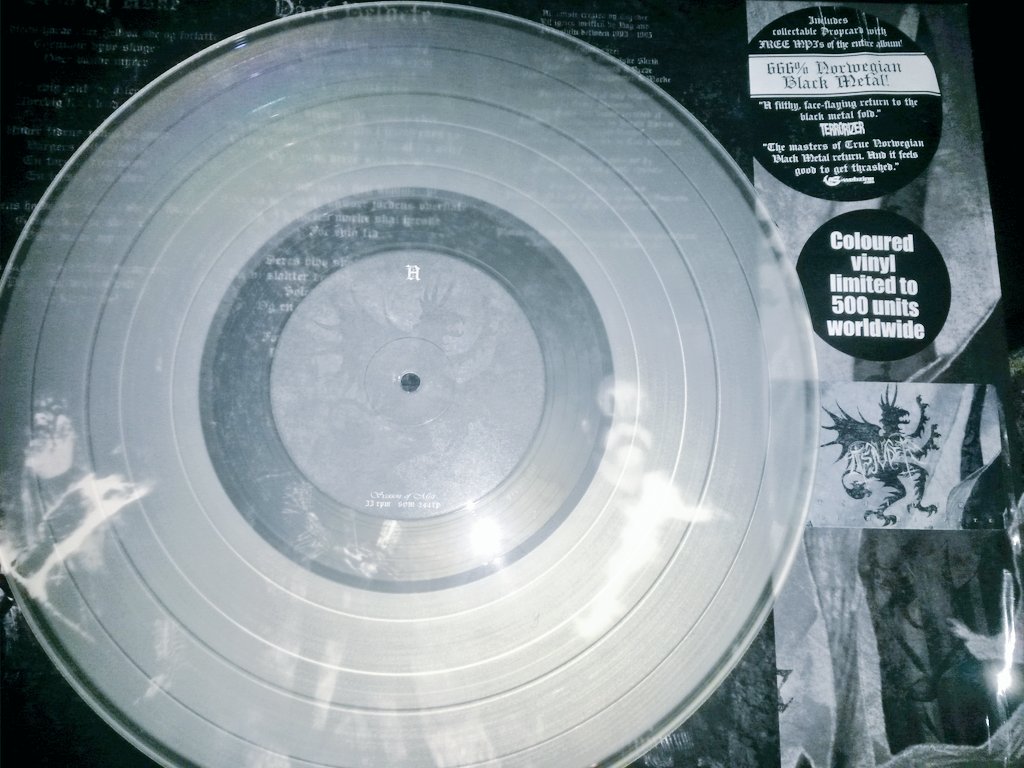 RobTNBM's tweet photo. @tsjuder Legion Helvete (2011), clear vinyl! #blackmetal #legionhelvete #limitededition  #norge #slakt #tnbm #truenorwegianblackmetal #vinyl https://t.co/UPzFflzjGa